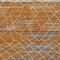 Homeroots 5' X 8' Terra Cotta Beige And Ivory Striped Washable Indoor Outdoor Area Rug 599383 - alternate 3