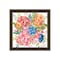 Homeroots Spring Floral Black Framed Print Wall Art 529918 - alternate 2