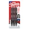 Sharpie S-Gel High-Performance Gel Pen, Retractable, Fine 0.5 mm, Blue Ink, Black Barrel, 4PK 2116200 - alternate 1
