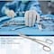 A2Z Scilab Lab Scissors 5.5 inches Sharp/Sharp Curved Blades, Stainless Steel A2Z-ZR-113S - alternate 3