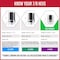 Coyote Wheel Accessories LUG NUTS, Carbon Steel, 1.36 in, 60 Degree Conical 141148BLK - alternate 2