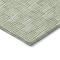 Homeroots 3' X 5' Green And Ivory Geometric Washable Indoor Outdoor Area Rug 594989 - alternate 2