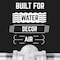 B & K STZ Industries 4 in. FIP each X 4 in. D FIP 4 in. D FIP Galvanized Malleable Iron Tee 351T-4 - alternate 3