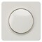 Siemens DELTA profil, titanium white Cover plate for dimmer with rotary knob 65x 65 mm 5TC8904 - alternate 1