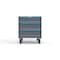 Strong Hold 3 drawer cabinet - (1x 6in, 2x 8in) - Blue accents - Keyed Different S3036-PCDAS-0305FS - alternate 1