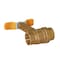Everflow FIP Ball Valve, Long Bonnet with T-Handle, Brass 1/2" 53122-NL - alternate 2