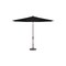 Treasure Garden 11 ft Patio Umbella, aluminum, fiberglass ribs, outdoor, Black UM841-00 5408 Black - alternate 1