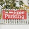 Signmission Free parking Left, 48 Inch x 120 Inch, Vinyl Banner B-120-30644 - alternate 2