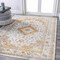 Jonathan Y Indhira Ornate Medallion Persian Orange/Cream 5 ft. x 8 ft. Area Rug MDP212B-5 - alternate 2
