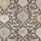 Homeroots 5' X 8' Brown Gray And Ivory Damask Washable Indoor Outdoor Area Rug 599401 - alternate 3