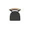 Holland Bar Stool Co Eleanor 30in Swivel Bar Stool with Pewter Finish, Medium Back and Canter Iron Seat 880 - alternate 4