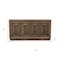 Homeroots 78in Brown Solid Wood Carved Geometric Sideboard with Four Doors 661254 - alternate 6