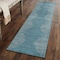 World Rug Gallery Bohemian Stripe Stain Resistant Runner Rug 2 ft x 7 ft Blue 385BLUE2X7 - alternate 3