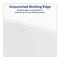 Avery Dennison Numerical Index Tab 8-1/2 x 11", #13, White, PK25 11923 - alternate 4