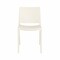 Niche Terrace Plastic Indoor/Outdoor Stacking Chair, for Patio, Cafe, Breakroom, Dining, White Down, 12PK 4100WH12PK - alternate 4