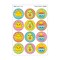 Trend Fiesta Friends, Taco scent Scratch 'n Sniff Stinky Stickers, 48-Piece Set, 6PK T83445 - alternate 2