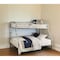 Homeroots 78" X 54" X 60" Twin Over Full Silver Metal Tube Bunk Bed 286578 - alternate 2
