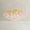 Corbett Lighting Alsace 17 Light Semi Flush in Vintage Gold Leaf Finish 534-36-VGL - alternate 2
