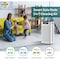 Edendirect 3800 sq. ft. True HEPA 13 Personal Console Air Purifier in Whites Activated Carbon 99.97% Cleaner ZR-JF888 - alternate 3