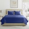 Lavish Home 3-Piece King Quilt Set Bedspread & 2 Pillow Shams with Embossed Diamond Pattern Lightweight Set 66-001-KB - alternate 3
