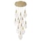 Euf Jateo, Chandelier, 16-Light, 24", Gold, Clear Glass 50102-020 - alternate 3