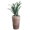 Vintiquewise Banana Rope Wicker Indoor Planter Pot with Metal Pot Insert, Large QI003632.L - alternate 4