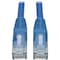Tripp Lite Cat6 Cable, Snagless, Molded, RJ45, Blue, 4ft N201-004-BL - alternate 1