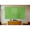 Fab Glass And Mirror Clear Glass Dry Erase Board for Office & Home, Frameless Green Surface Glass Board (48in x 72in) MB48x72-SB602 - alternate 2