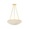 Hudson Valley Lighting Summerside 24.75 in. Pendant Vintage Gold Leaf 1704-VGL - alternate 2