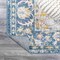 Jonathan Y Zelda Bohemian Cottage Medallion Turquoise/Gray 4 ft. x 6 ft. Area Rug MDP213A-4 - alternate 2