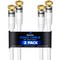 Maximm RG6 Coaxial Cable, White, 20 Foot, 2PK RG6-20FT2PKWhite - alternate 1
