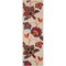 Homeroots 6' Red Beige Blue Orange And Red Floral Indoor Outdoor Runner Rug 564012 - alternate 2