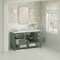 James Martin Vanities Breckenridge 60 in. Single Vanity, Smokey Celadon, w/ 3 CM Eternal Jasmine Pearl Silestone Top 330-V60S-SC-FEJP - alternate 4