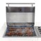Koolmore 90 in. Outdoor Kitchen Suite with White Stone Counter and Sides, 4-Burner Low-Profile Grill KM-OKI-1595 - alternate 2