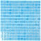 Apollo Tile Celestial 12 in. x 12 in. Glossy Sky Blue Glass Mosaic Wall and Floor Tile 20 sq. ft./case, 20PK APLST88BL528A - alternate 1