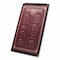 Excello Global Products Menu Holder For 11 x 17 Menus, Portrait Orientation, 11.7 x 18, Clear/Black/Silver SPLS-MENU-1117M - alternate 2