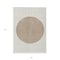Homeroots 5' X 8' Ivory And Brown Striped Washable Indoor Outdoor Area Rug 597170 - alternate 3