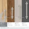 Amerock Davenport 3 in 76 mm Center-to-Center Satin Nickel Cabinet Pull BP36600G10 - alternate 2