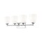 Z-Lite Oren 4-Light Vanity, 31 in W, Chrome 7004-4V-CH - alternate 1