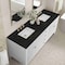 James Martin Vanities Myrrin 72" Vanity, Bright White, w/ 3 CM Phantome Eclos Top 485-V72-BW-3PHT - alternate 4