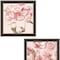 Homeroots Set Of Two The Peonies 1 Black Framed Print Wall Art, 2PK 408048 - alternate 4