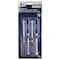Vulcan Nut Driver Set, 4-Piece, Carbon Steel, Chrome, Transparent & Blue Handle JLO-040 - alternate 2