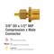 Proline Series Brass 3/8-in COMP x 1/2-in MIP Connector CP-124NLB - alternate 2
