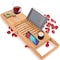 Serenelife Luxury Bamboo Bathtub Caddy Tray SLBCAD20 - alternate 1