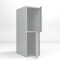 Pucel Heavy Duty Storage Locker, Two Doors, 24 in W x 36 in D x 74 in H, Gray DLCU-2436-2 - alternate 1