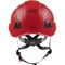 Ironwear Raptor Type II Class E Non-Vented Safety Helmet Red 3975-R - alternate 2
