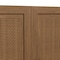 Homeroots 31in Brown Wood Accent Cabinet With Two Doors 691112 - alternate 2
