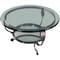 Fab Glass And Mirror 30in Round 1/2in Thick Tempered Ogee Edge Polished Glass Table Top, Clear, Wall Mirror T-30RD12MMOGTE - alternate 2