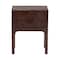 Bali & Pari Kayla Real Burl Wood Nightstand 262-14456-ZORO - alternate 5