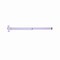 Trans Atlantic Co. 500 Series Aluminum Grade 1 Commercial 48 in. Fire Rated Rim Panic Exit Device ED-F501XL-AL - alternate 1